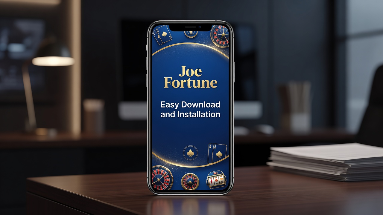 Easy Download and Installation - joe fortune casino app